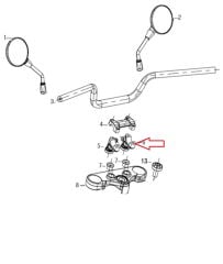 REGAL RAPTOR DY 250 Gidon Sabitleme Alt Sağ