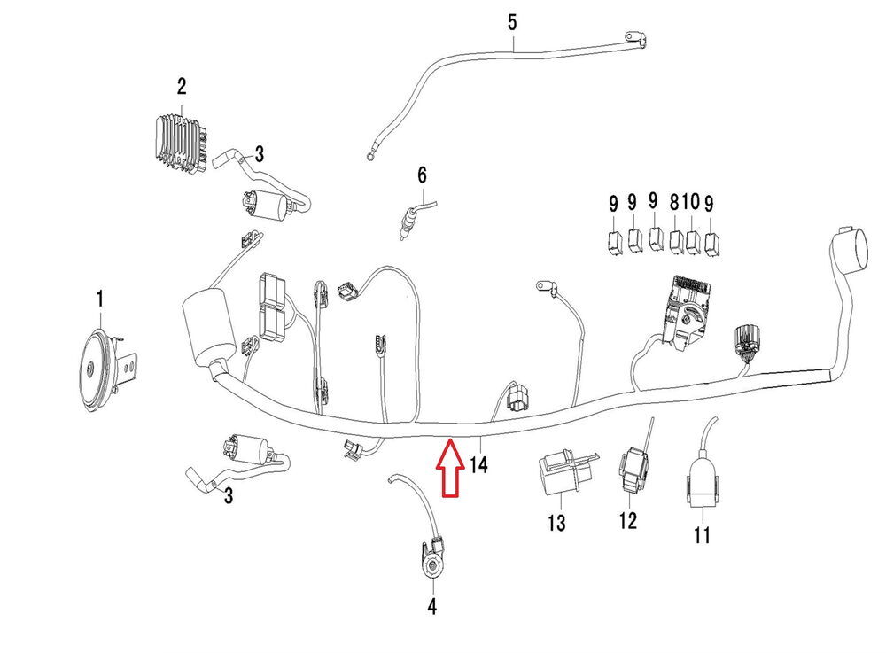 REGAL RAPTOR DY 250 Elektrik Tesisatı