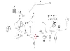 REGAL RAPTOR DY 250 Elektrik Tesisatı