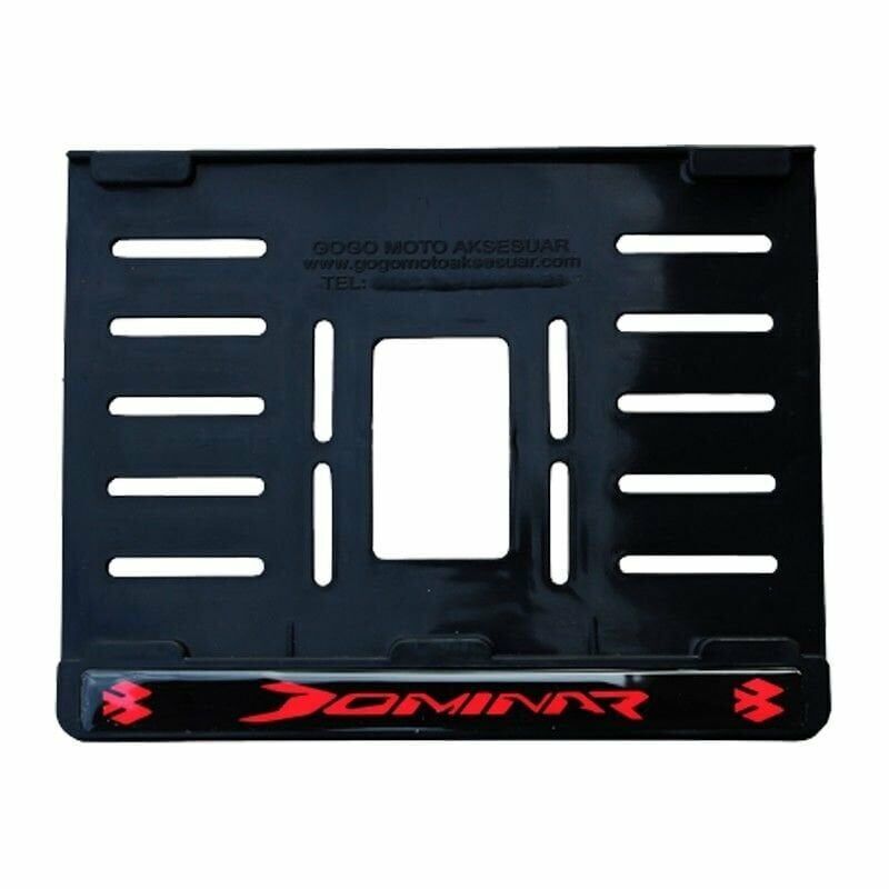 BAJAJ DOMİNAR UYUMLU 4 PLASTİK (15x24 cm) KIRILMAZ PLAKALIK