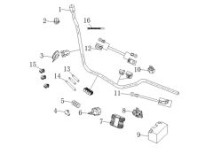 YUKİ DEFENDER 125 KORNA