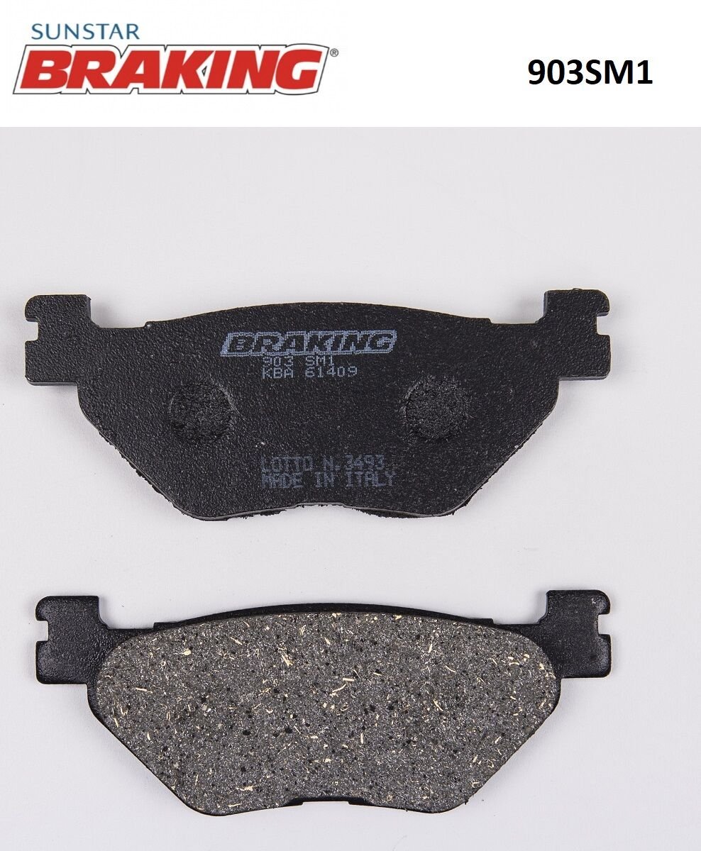 Yamaha V MAX 1700 YARI METALİK ARKA FREN BALATASI