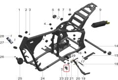 REGAL RAPTOR Pılder 125 Yan Sehpa Müşürü