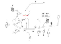 REGAL RAPTOR DY 250 Arka Fren Müşürü