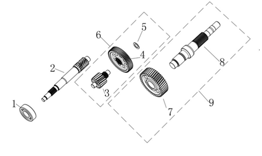VOGE SR1 125 AYNA MARUTİ DİŞLİSİ