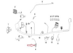 REGAL RAPTOR DY 250 Yan Ayaklık Müşürü