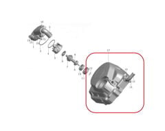 REGAL RAPTOR Pılder 125 Devirdaim Kapağı Krom