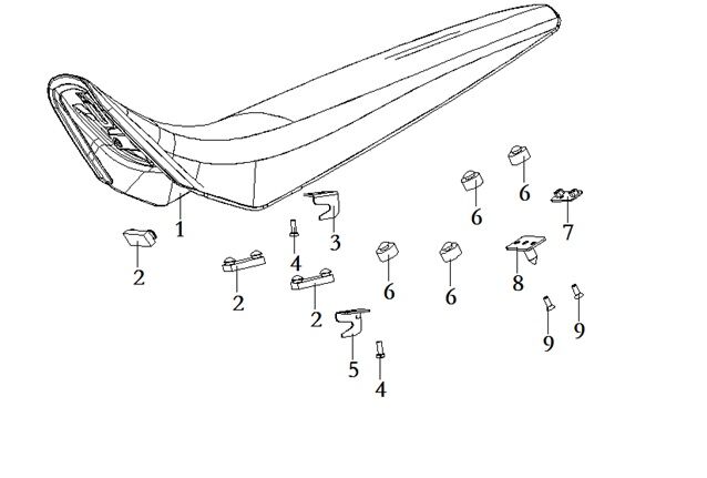VOGE RALLY 300 KOLTUK
