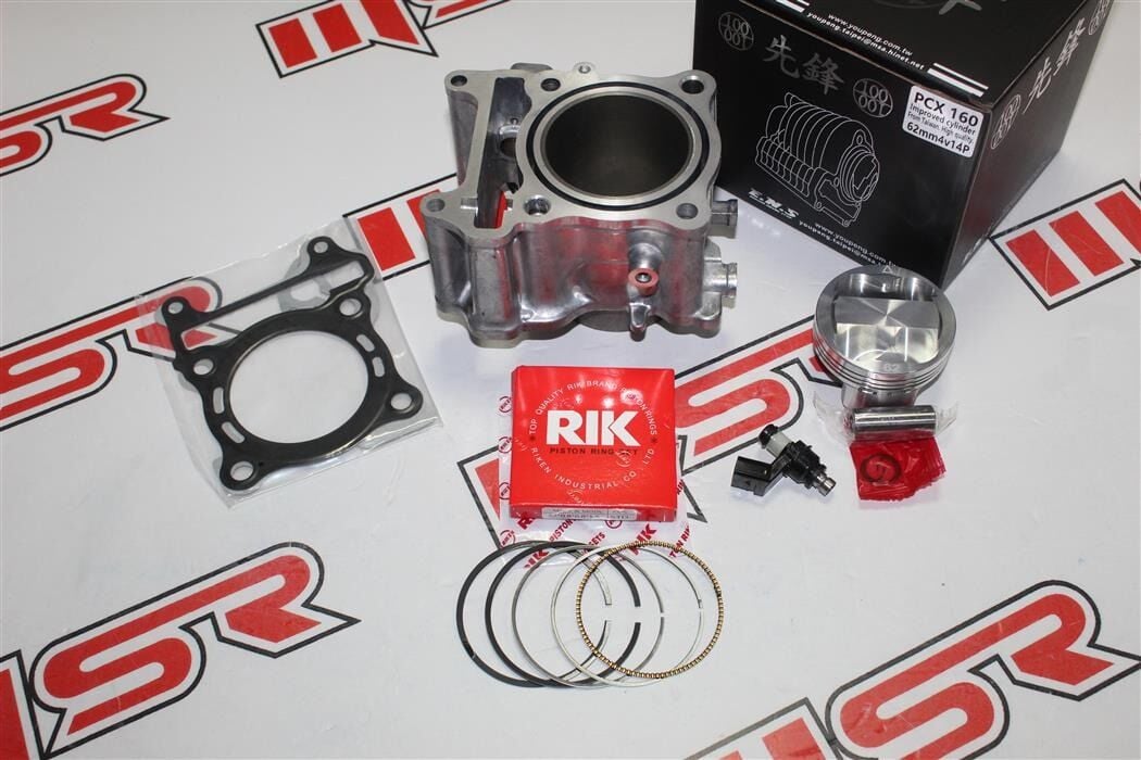 HONDA PCX 125 (2021 - 2024 4 SÜBAP ) 180CCMODİFİYE SİLİNDİR KİT 62 MM  ENS TAIWAN ENJEKSİYON DAHİL