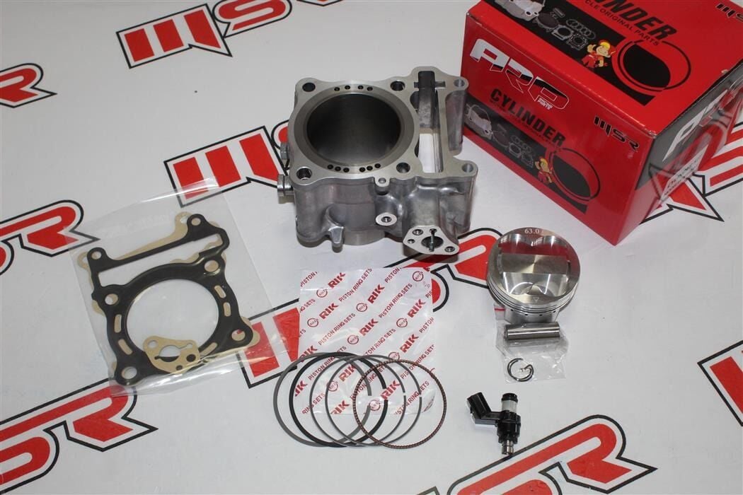 HONDA PCX 125 (2021 - 2024 4 SÜBAP ) 200CC MODİFİYE SİLİNDİR KİT 63 MM YENİ DİZAYN ARP ENJEKSİYON DAHİL TAIWAN