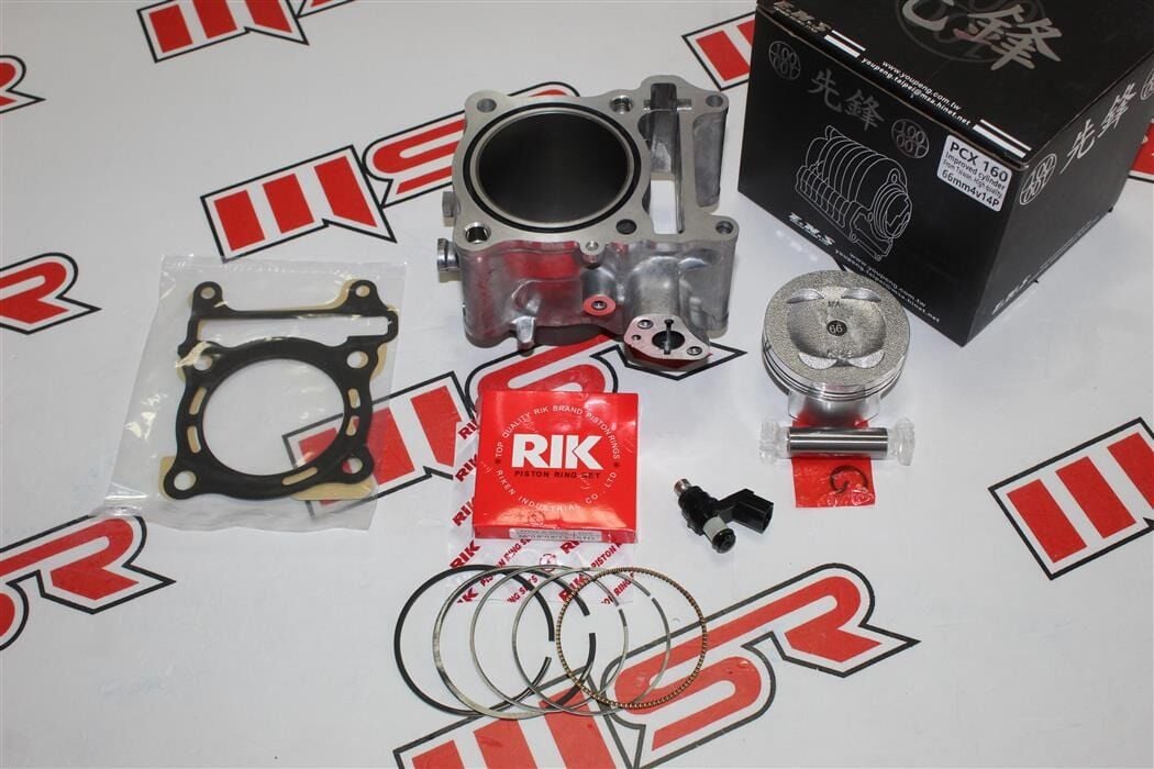 HONDA PCX 125 (2021 - 2024 4 SÜBAP ) 230CC MODİFİYE SİLİNDİR KİT 66 MM ENS TAIWAN ENJEKSİYON DAHİL