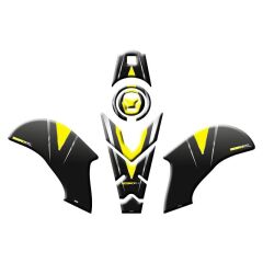 HONDA CB250R 2018 - 2023 UYUMLU Tank Pad Set 007