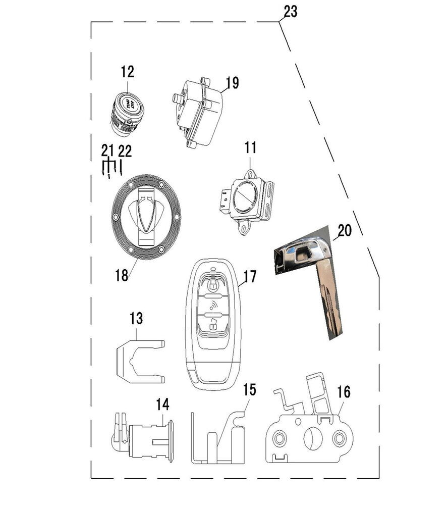 REGAL RAPTOR DY 250 Kontak Seti