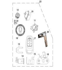 REGAL RAPTOR DY 250 Kontak Seti