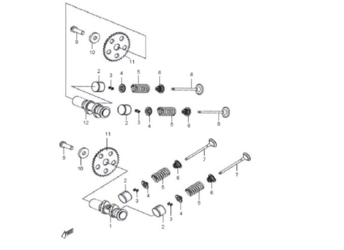 YUKİ DEFENDER 125 EGZOZ SİBOBU