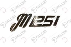 Falcon Martını 125 Cc Ön Panel M 125 Falcon Yazısı