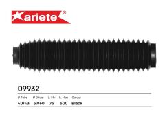 Kawazaki KLE 500 AMORTİSÖR KÖRÜĞÜ ÜST Ø 40/43 mm ALT Ø 57/60 mm UZUNLUK 75/500 mm (SİYAH)