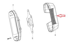 REGAL RAPTOR DY 250 Kilometre Alt Plastik