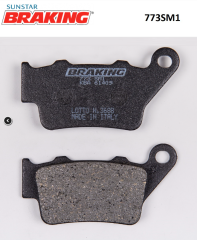 DOMİNAR 250D ARKA FREN BALATASI  773SM1 YARI METALİK