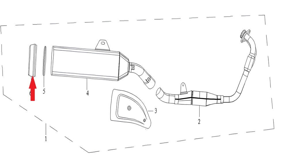 REGAL RAPTOR DY 250 Egzoz Son Susturucu Kapağı
