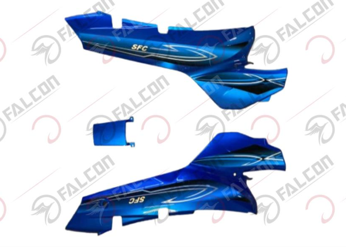 SFC SELE ALT KARENAJ SAĞ SOL TAKIM VE BİRLEŞTİRİCİ (MAVİ)