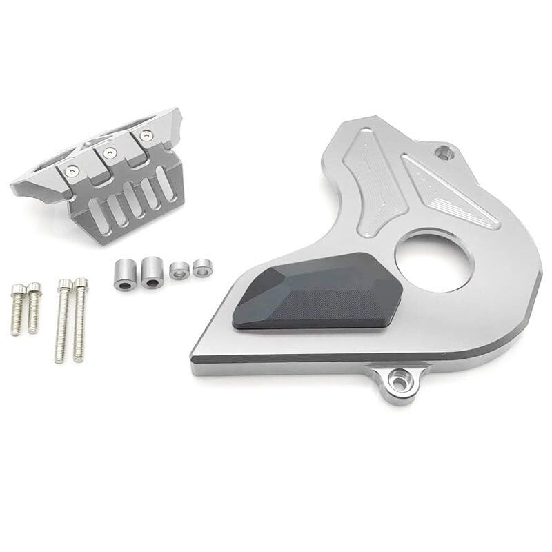 HONDA CB650F DİŞLİ ZİNCİR KORUMA KAPAĞI SETİ GÜMÜŞ