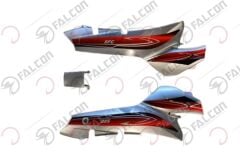 SFC SELE ALT KARENAJ SAĞ SOL TAKIM VE BİRLEŞTİRİCİ (GRİ)