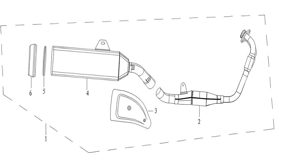 REGAL RAPTOR DY 250 Egzoz Komple