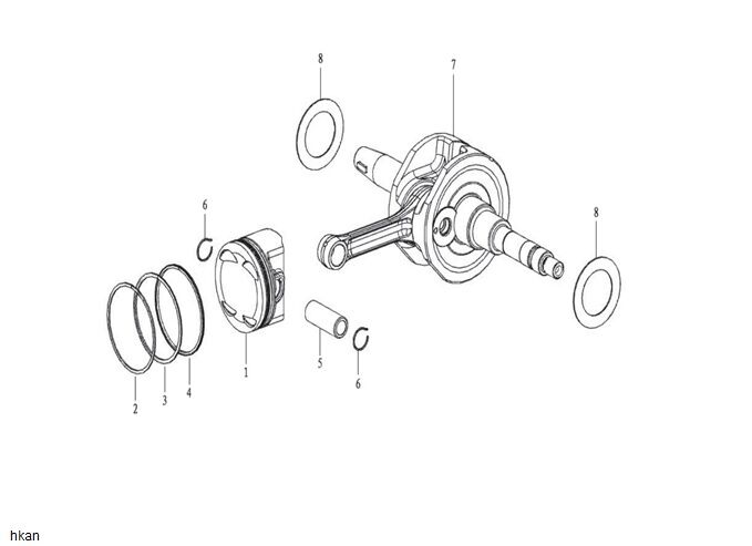 YUKİ DEFENDER 125 PİSTON