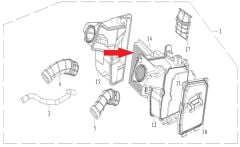 REGAL RAPTOR DY 250 Hava Filtresi