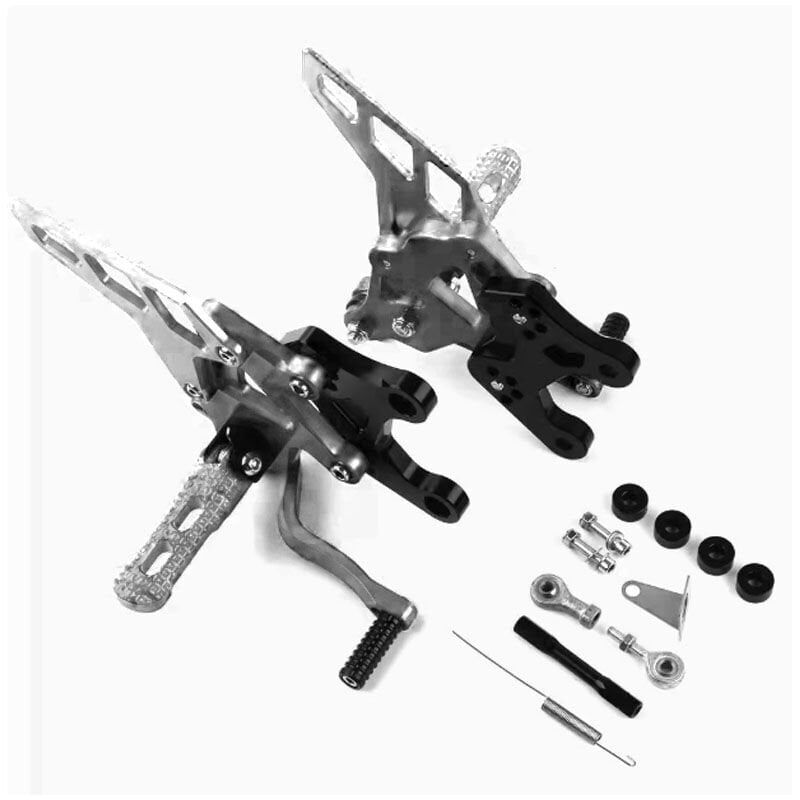 KAWASAKİ Z900 UYUMLU SÜRÜCÜ AYAK BASAMAK SETİ GÜMÜŞ