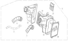REGAL RAPTOR DY 250 Hava Filtre Odası Komple