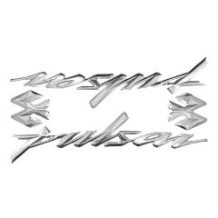 BAJAJ PULSAR 2014 - 2025 UYUMLU YAZI SETİ NİKEL