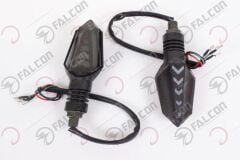 Falcon Led Sinyal Ok Desen (sarı) Kayar Ledli