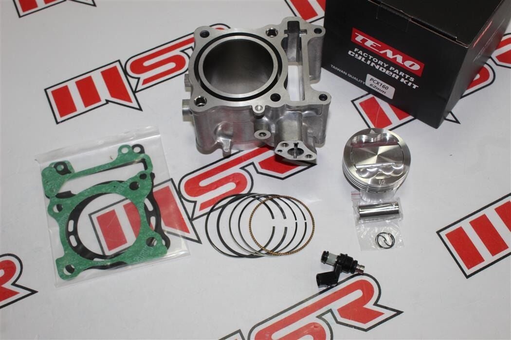 HONDA PCX 125 (2021 - 2024 4 SÜBAP ) 180CC MODİFİYE SİLİNDİR KİT 62 MM TEMO TAIWAN ENJEKSİYON DAHİL