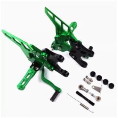 KAWASAKİ Z900 UYUMLU SÜRÜCÜ AYAK BASAMAK SETİ YEŞİL