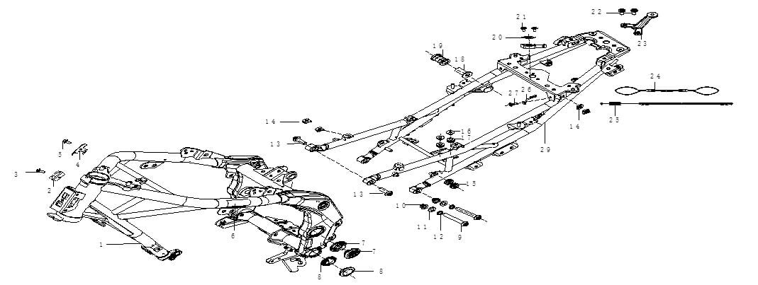 VOGE 525DSX ARKA SİSİ BAR APARATI