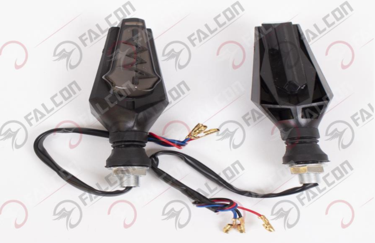 LED SİNYAL YILDIRIM KAYAR LEDLİ (SARI)