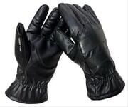 ELDİVEN DERİ SİYAH (ŞİŞME) (TEK BEDEN)