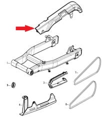 REGAL RAPTOR DY 250 Zincir Muhafaza Üst