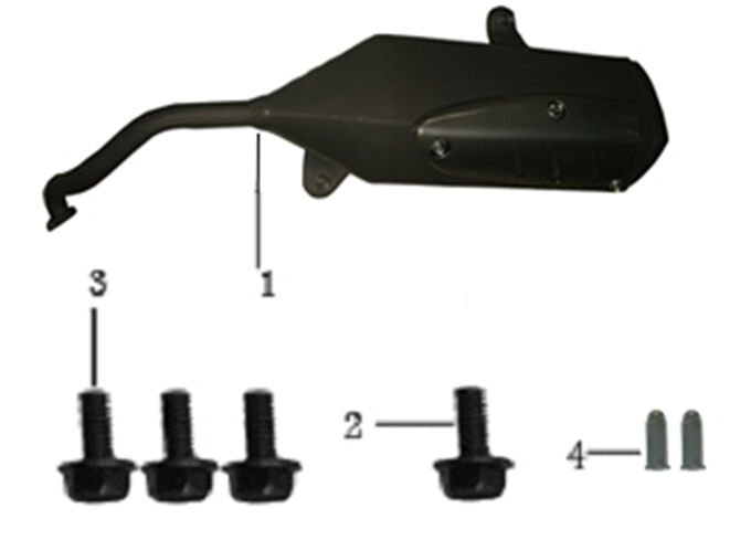 YUKİ YK150T-20-MAGİC EGZOZ CONTASI