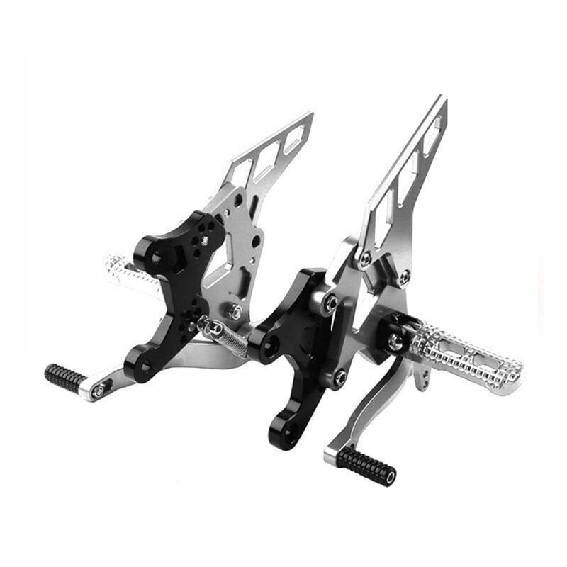 KAWASAKİ Z900 UYUMLU SÜRÜCÜ BASAMAK BRAKETİ TAKIM GÜMÜŞ