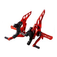 KAWASAKİ Z900 UYUMLU SÜRÜCÜ BASAMAK BRAKETİ TAKIM KIRMIZI