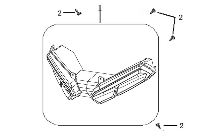 YUKİ GP-2 TARO 125 R ÖN FAR