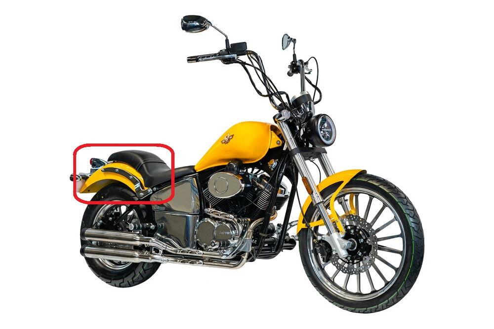 REGAL RAPTOR Daytona 250 V Arka Çamurluk Sarı