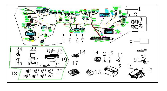 VOGE 525DSX DENGE SENSÖRÜ