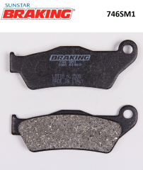 PULSAR NS200 RS200 ÖN FREN BALATASI YARI METALİK BRAKING