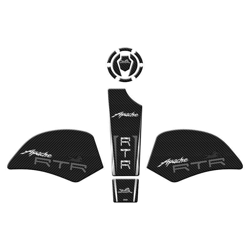 TVS APACHE RTR 200 2022 - 2025 UYUMLU TANK PAD SET 004