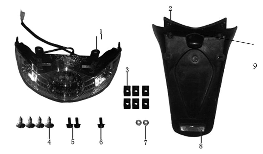 YUKİ JUMBO PLAKA LAMBASI