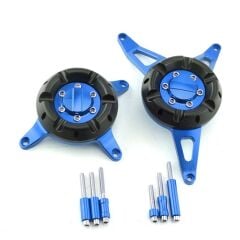 HONDA CB650F UYUMLU MOTOR BLOK KORUMASI SET MAVİ